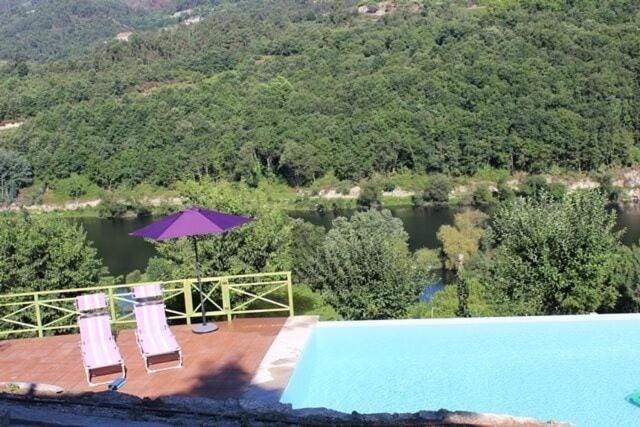 Willa "Bouca Drigues" Casa Antiga De Pedra Com Piscina E Vista Rio Amarante Zewnętrze zdjęcie